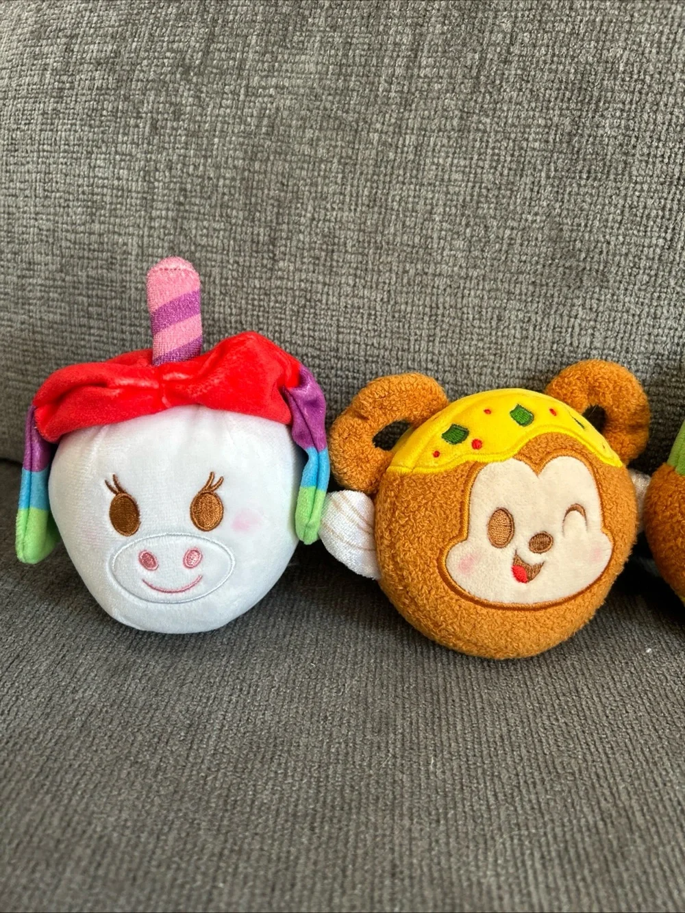 Disney Munchlings Plush Lot Pascal Daisy Mickey Tramp Unicorn
